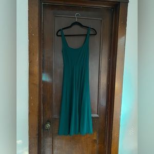 SOLD | UO Emerald Green Classic Midi Dress